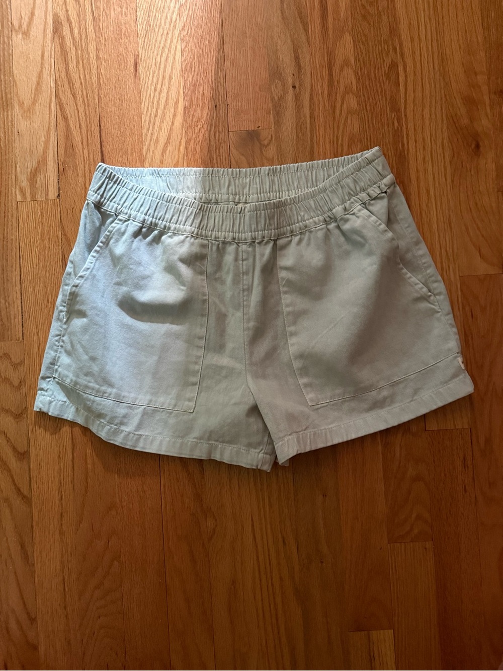 Hurley Elastic Waist Light Denim Shorts
